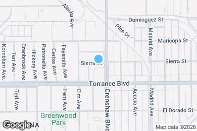 Map image of the property - 2512 Sierra St