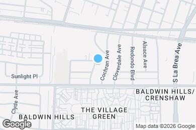 Map image of the property - 3514 S Burnside Ave