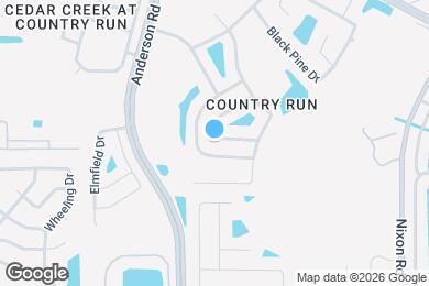 Map image of the property - 12320 Cloverstone Dr