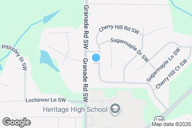 Map image of the property - 1545 Cherry Hill Rd SW