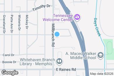 Map image of the property - 1709 David Dr