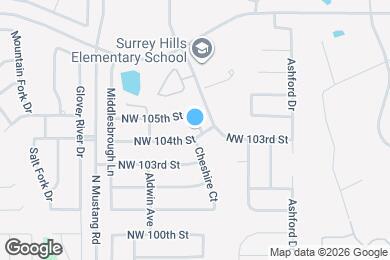 Map image of the property - 11209 NW 104th St