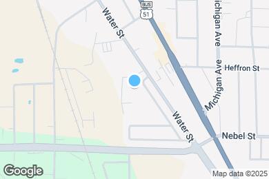 Map image of the property - Park Place Apartments
