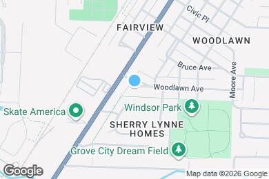 Map image of the property - 3501 Woodlawn Ave
