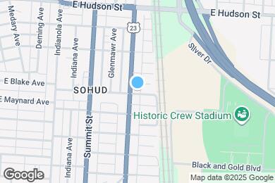 Map image of the property - 472 E Maynard Ave