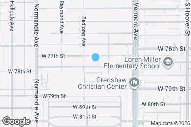 Map image of the property - 1133 W 78th St