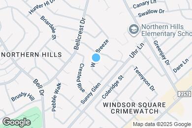 Map image of the property - 13806 Wood Breeze