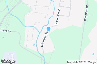 Map image of the property - 1036 Monticello Pl