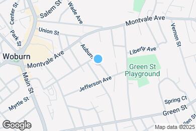 Map image of the property - 25 Auburn St