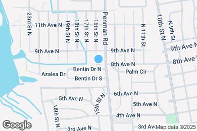 Map image of the property - 1517 Bentin Dr N