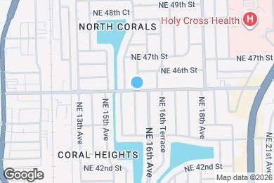 Map image of the property - 1566 NE 45th St