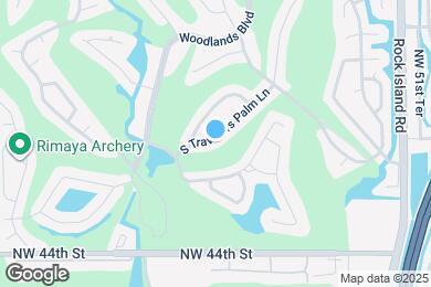 Map image of the property - 5706 S Travelers Palm Ln