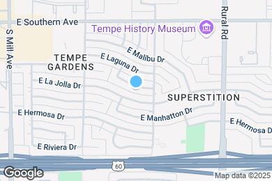 Map image of the property - 533 E Pebble Beach Dr