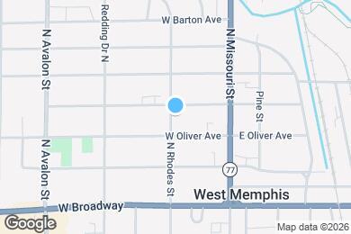 Map image of the property - 303 N Rhodes St