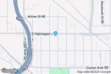 Map image of the property - 1109 14th Ave SE