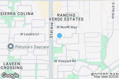 Map image of the property - 5027 W St Catherine Ave