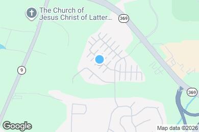 Map image of the property - 3974 Cutler Donahoe Way