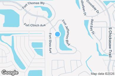Map image of the property - 8661 Fort Jefferson Blvd