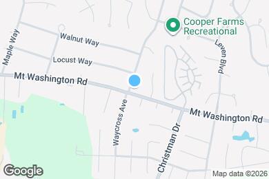 Map image of the property - 10721 Waycross Ave