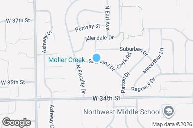 Map image of the property - 5925 Sunwood Dr