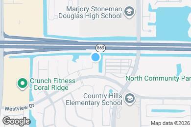 Map image of the property - 5633 NW 106th Way
