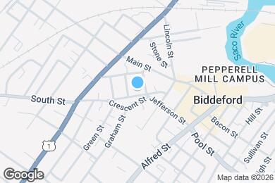 Map image of the property - 38 South St