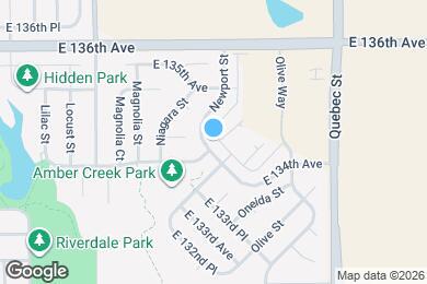 Map image of the property - 13461 Oneida Ln