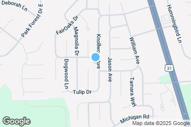 Map image of the property - 4038 Knollwood Ave