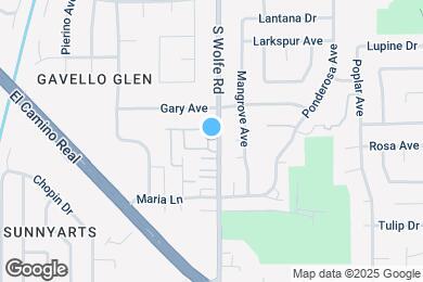 Map image of the property - 922 Magnolia Ter