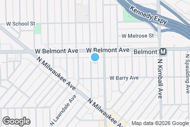 Map image of the property - 3131 N Monticello Ave