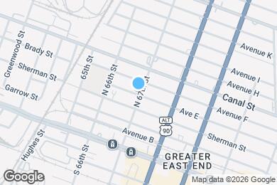 Map image of the property - 501 N 67th St