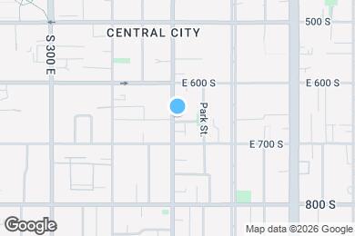 Map image of the property - 649 S 500 E