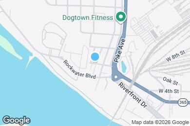 Map image of the property - 1201 W 4th St