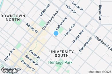 Map image of the property - 633 Cowper St