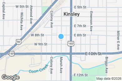 Map image of the property - 914 Marsh Ave