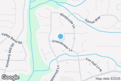 Map image of the property - 900 Turtle Bend Ln