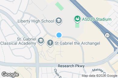 Map image of the property - 8735 Scarborough Dr