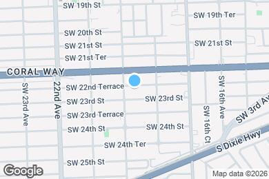 Map image of the property - 1852 SW 22nd Ter