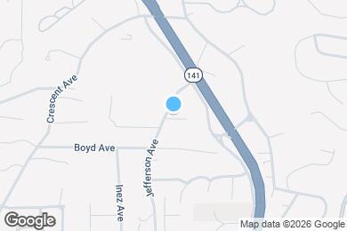 Map image of the property - 329 Jefferson Ave