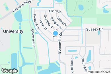 Map image of the property - 2709 Arc Dr