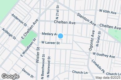 Map image of the property - 6236 N Lambert St