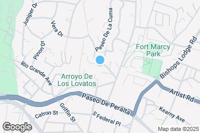 Map image of the property - 610 Paseo De La Cuma