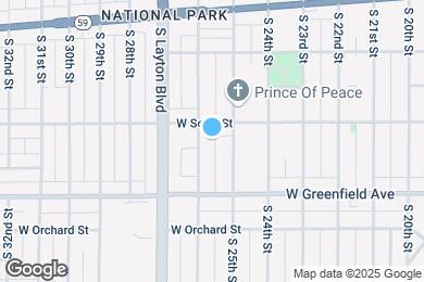 Map image of the property - 1220 S 26th St