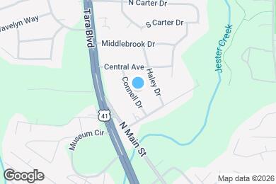 Map image of the property - 7614 Connell Dr