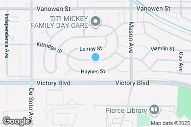 Map image of the property - 20622 Kittridge St