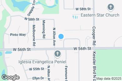 Map image of the property - 5614 N Victoria Dr