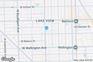 Map image of the property - 3111 N Racine Ave