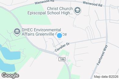 Map image of the property - Cove at Fairforest Apartments