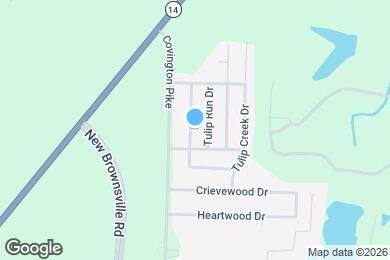 Map image of the property - 4572 Tulip Bend Dr