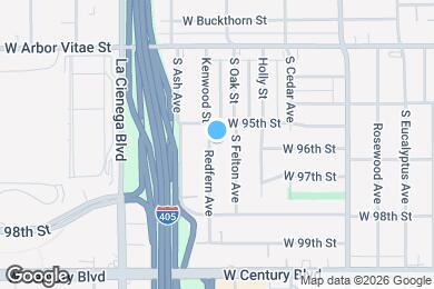 Map image of the property - 9528 1/2 Redfern Ave